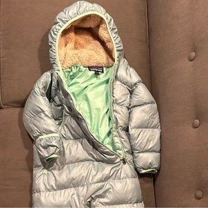 Infant Sweater and Down Bunting